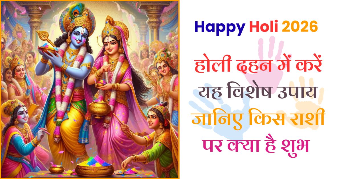 होली दहन में करें यह विशेष उपाय जानिए किस राशी पर क्या है शुभ | Happy Holi 2026