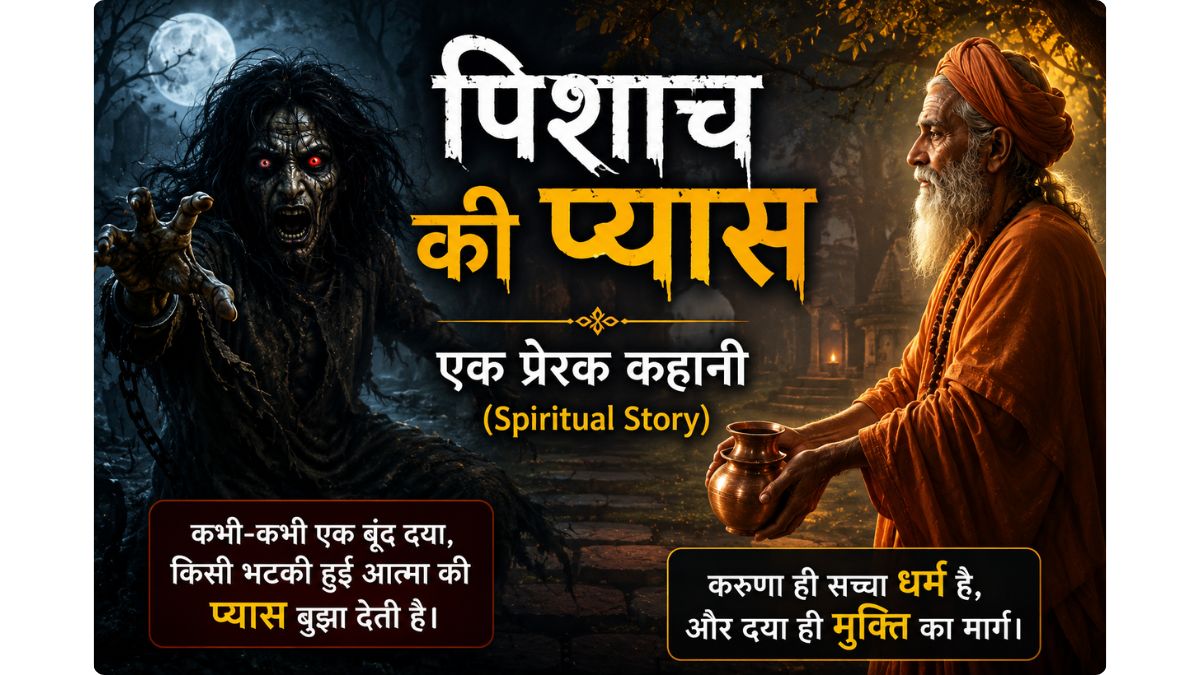 पिशाच की प्यास - एक प्रेरक कहानी (Spiritual Story)