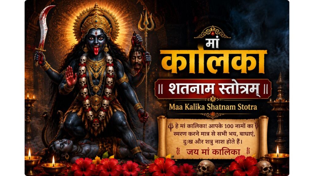 मां कालिका शतनाम स्तोत्रम् Maa Kalika Shatnam Stotra