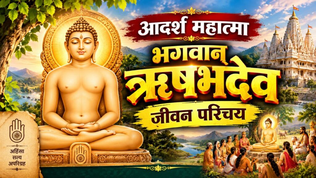 आदर्श महात्मा भगवान् ऋषभदेव जीवन परिचय (Bhagwan Rishabhdev ji)