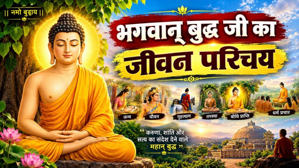 भगवान् बुद्ध जी का जीवन परिचय